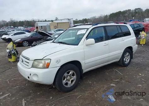 2005 Toyota Highlander z USA, uszkodzony, nr VIN JTEGD21A850120167